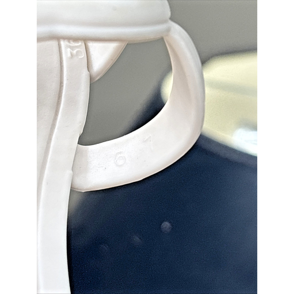 White Rubber Slide Sandals Size 6 Women’s Interlocking GG - Picture 12 of 12